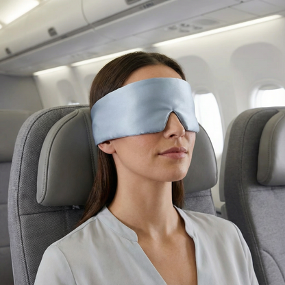 Weightless Rest | Mulberry Silk Eye & Ear Wrap